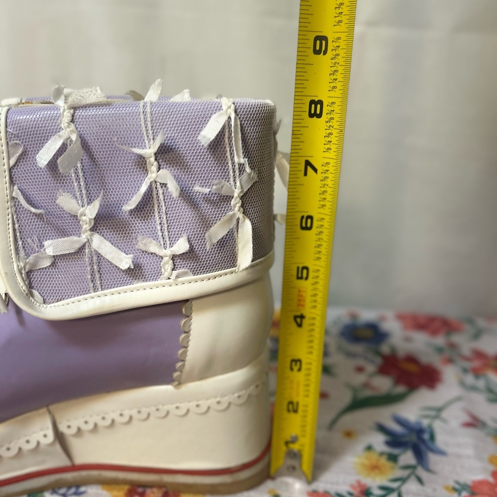 Lolita Lace up Ankle Boots - Picture 3 of 5